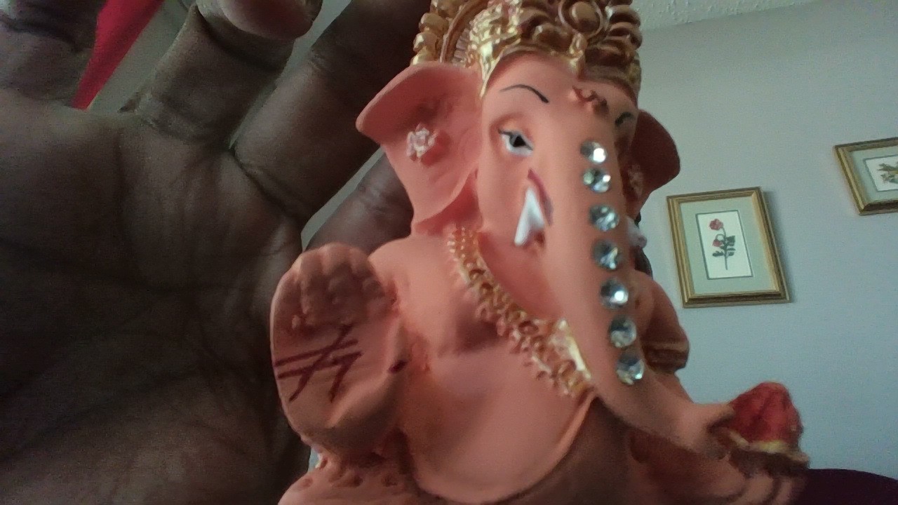 Ganesh Figurine with Rhinestones - photo 3