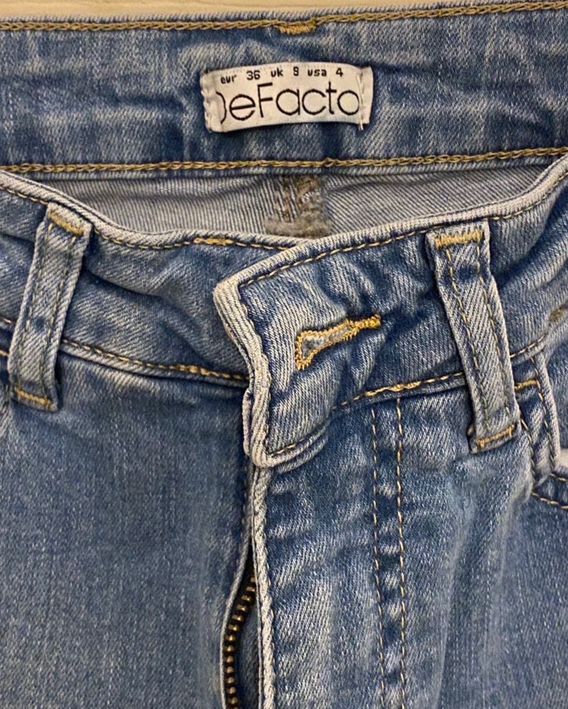 DeFacto Blue Denim Jeans - Size S - photo 3
