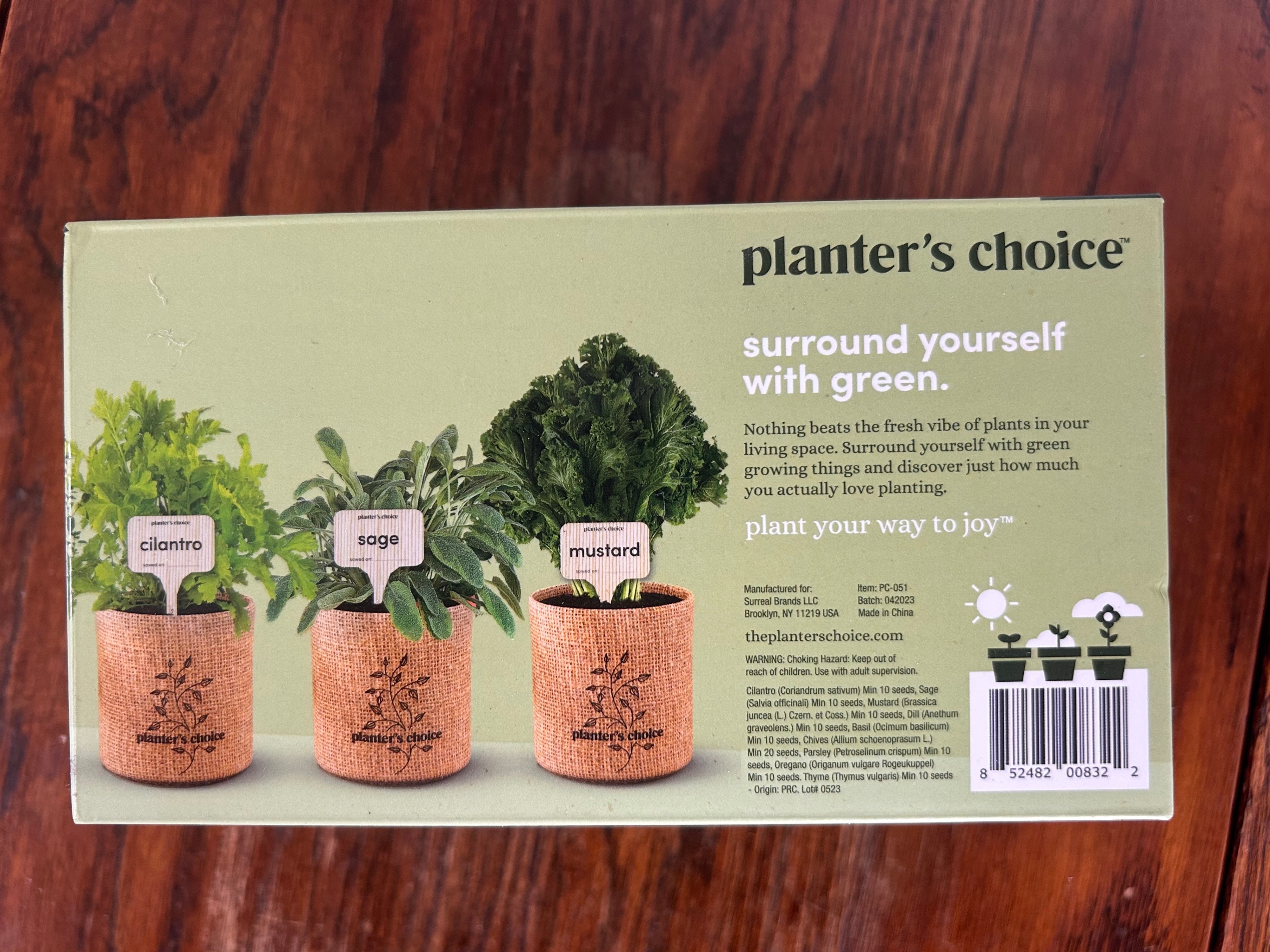Planter's Choice 9-Herb Window Garden Kit - photo 2