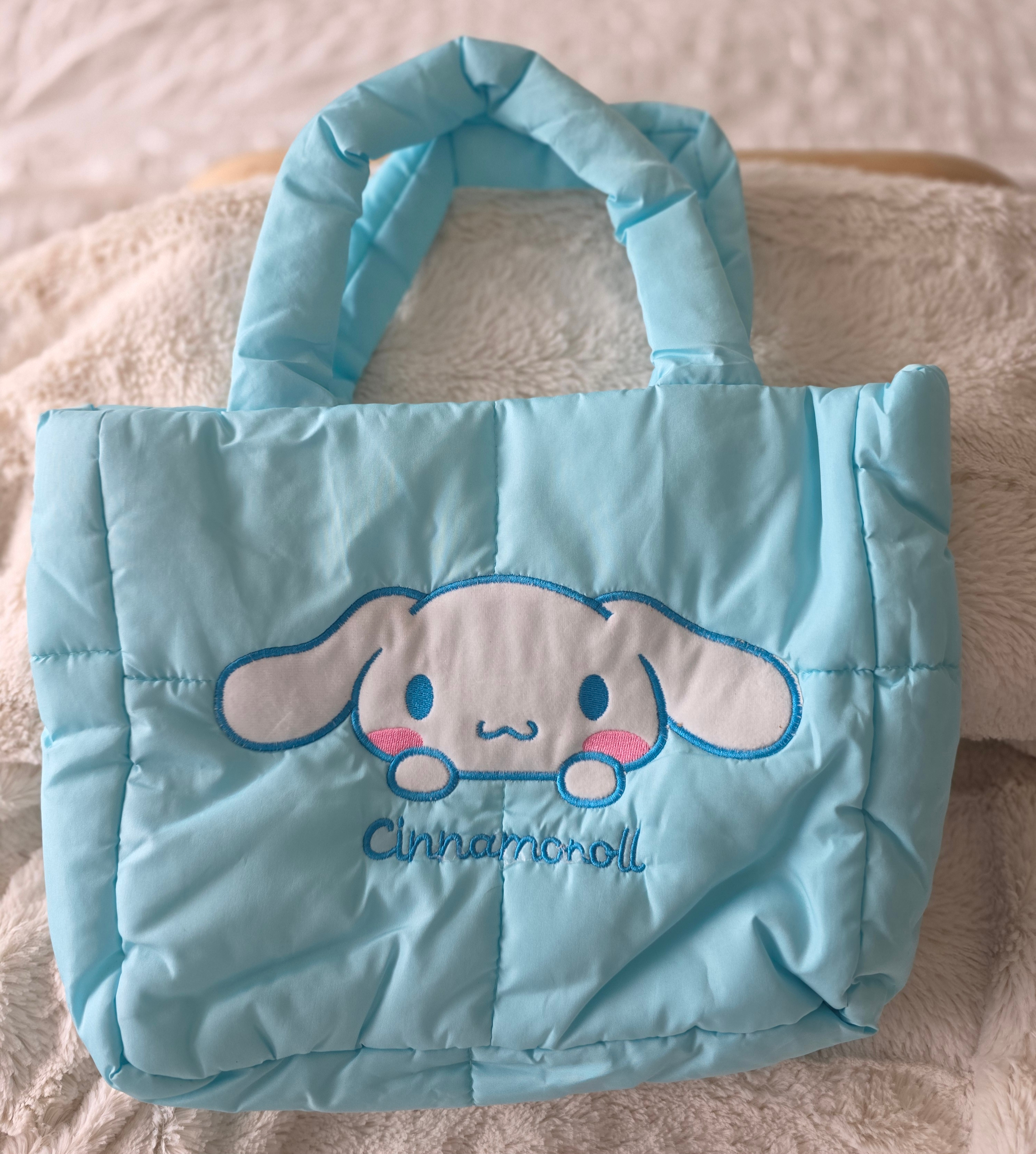 SANRIO Cinnamoroll-Small "PUFFY" Blue Hand Bag-BRAND NEW! - photo 2