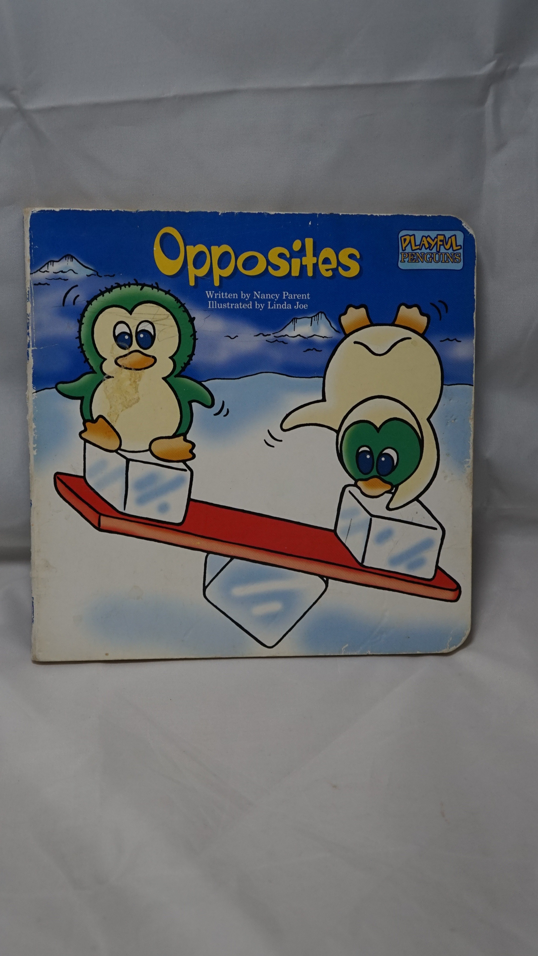 Opposites Playful Penguins Board Book Nancy Parent Linda Joe Par