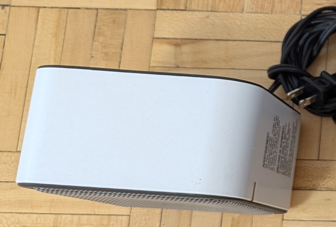 Small Portable Space Electric Fan-Forced Heater Heating - photo 2