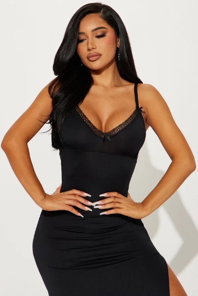 FashionNova-Hit The Snooze Maxi PJ Sleep Dress. Size: Medium - photo 5
