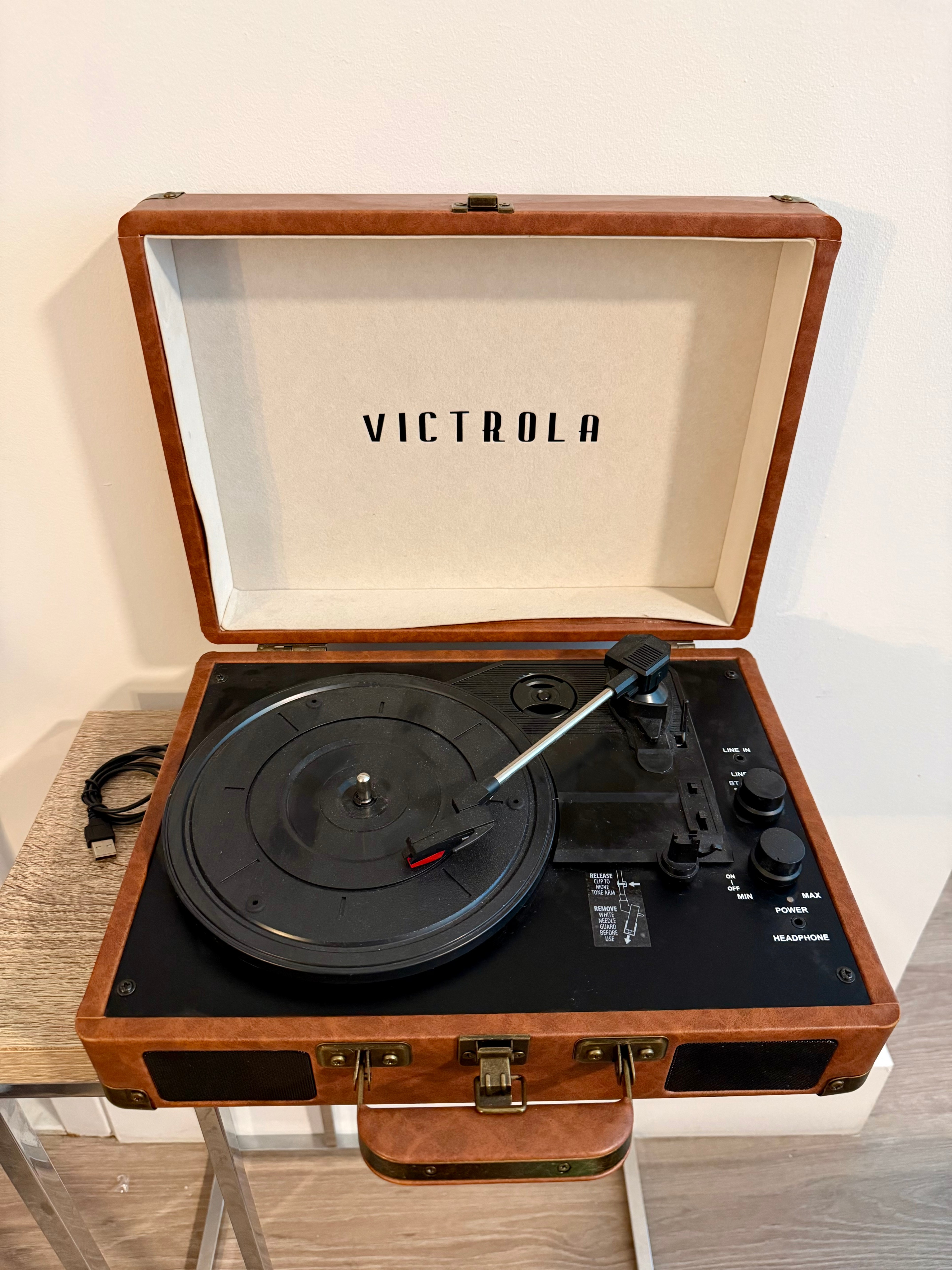 Victrola Bluetooth Portable Suitcase Record Player