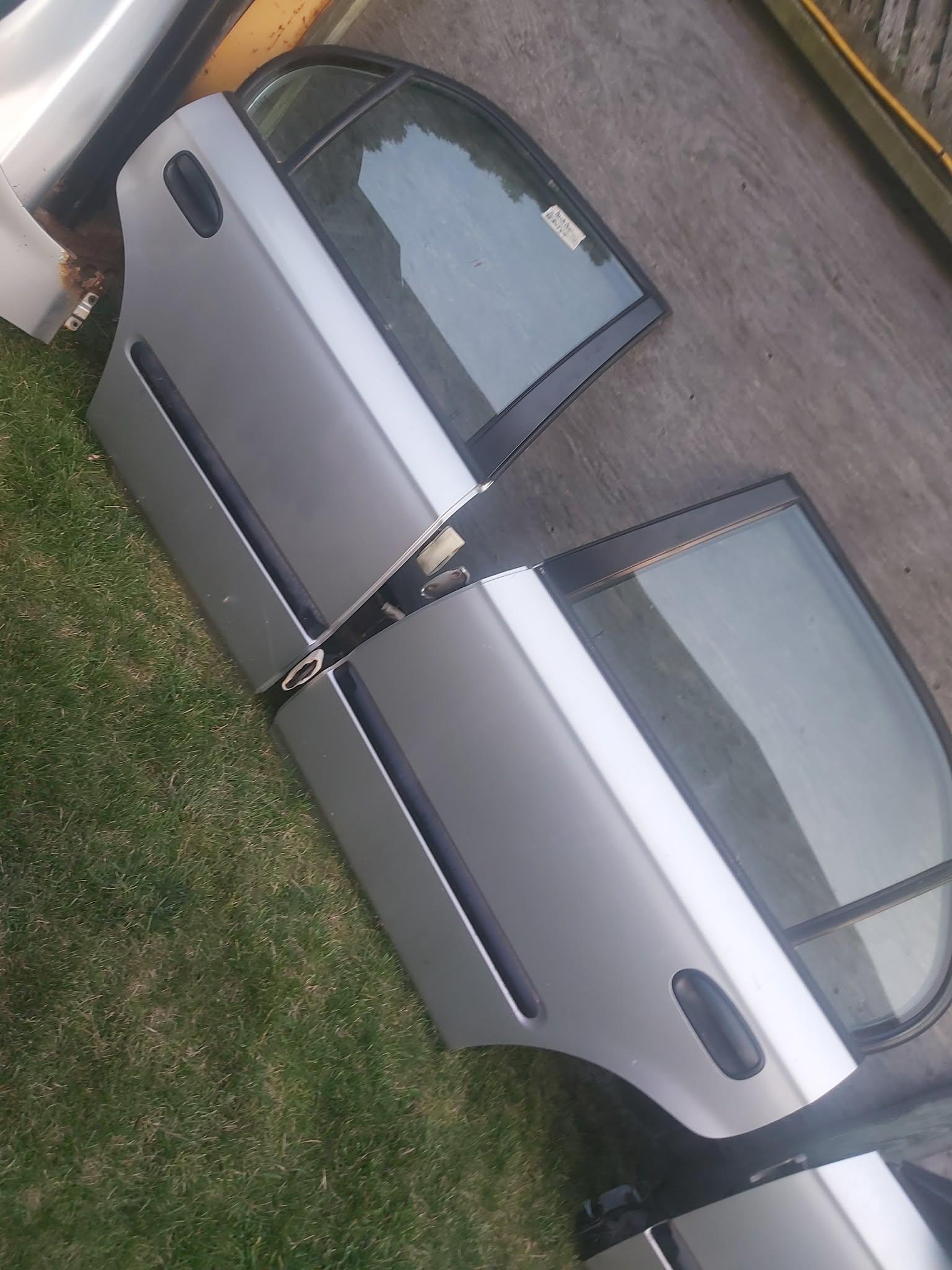 Silver Car Door - Civic