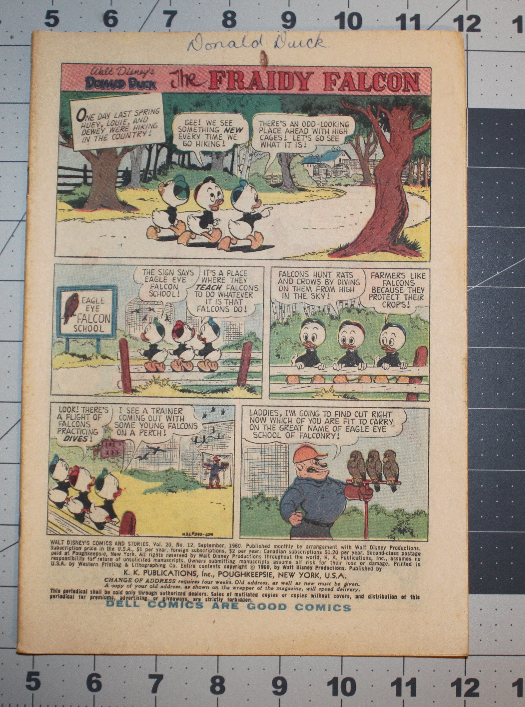 Walt Disney’s Comics and Stories #240 Sept 1960 Silver Age Comic