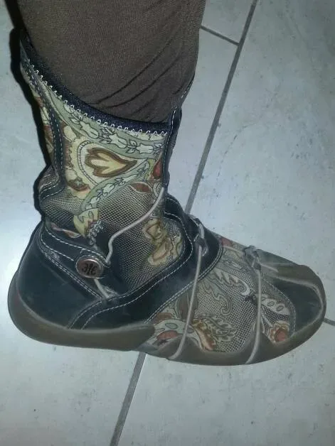 Unique Royal Elastics Split Toe Trainers Boots Size 7 - photo 4