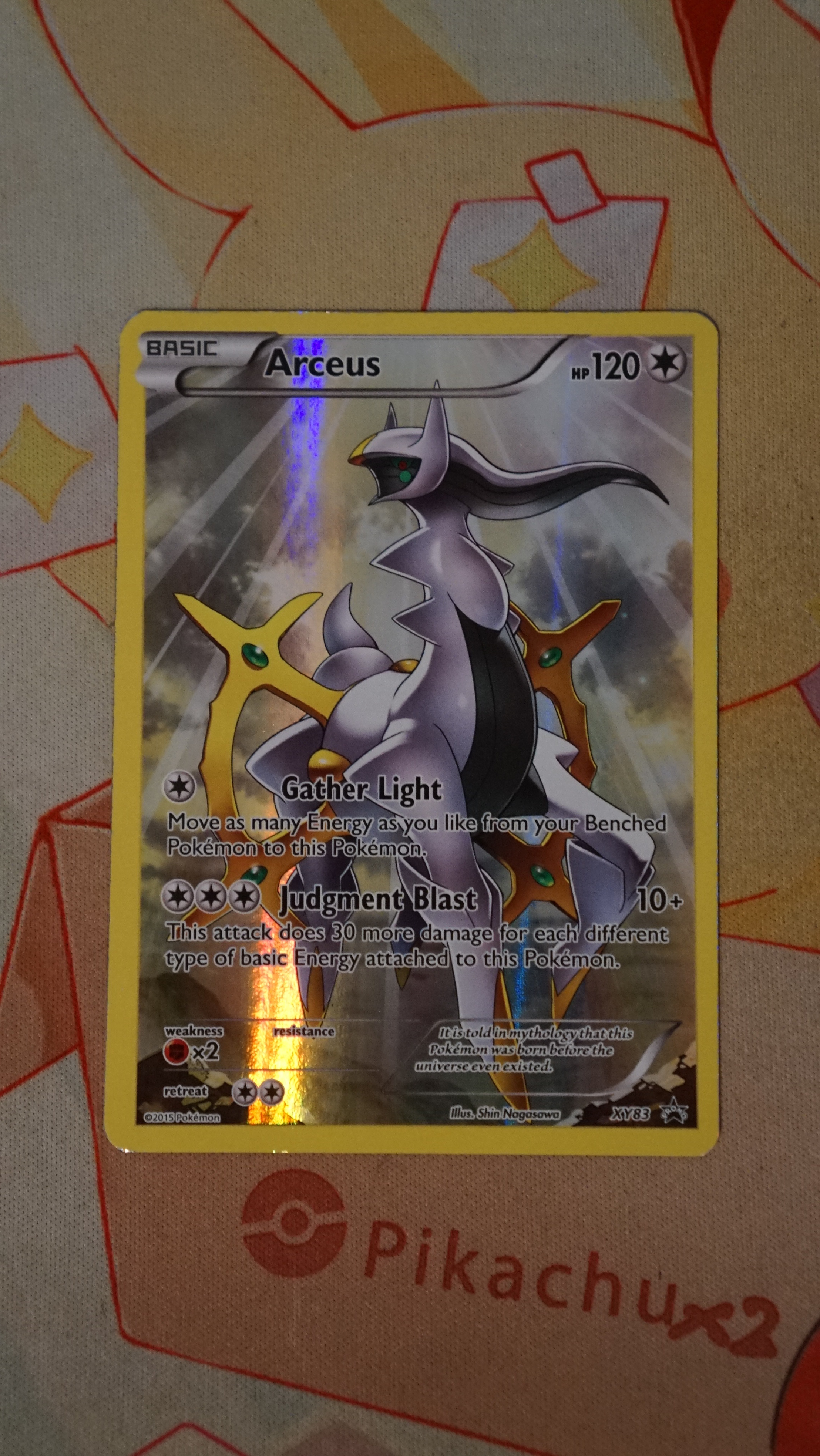 Pokemon Arceus XY83 XY Black Star Promo P - photo 3