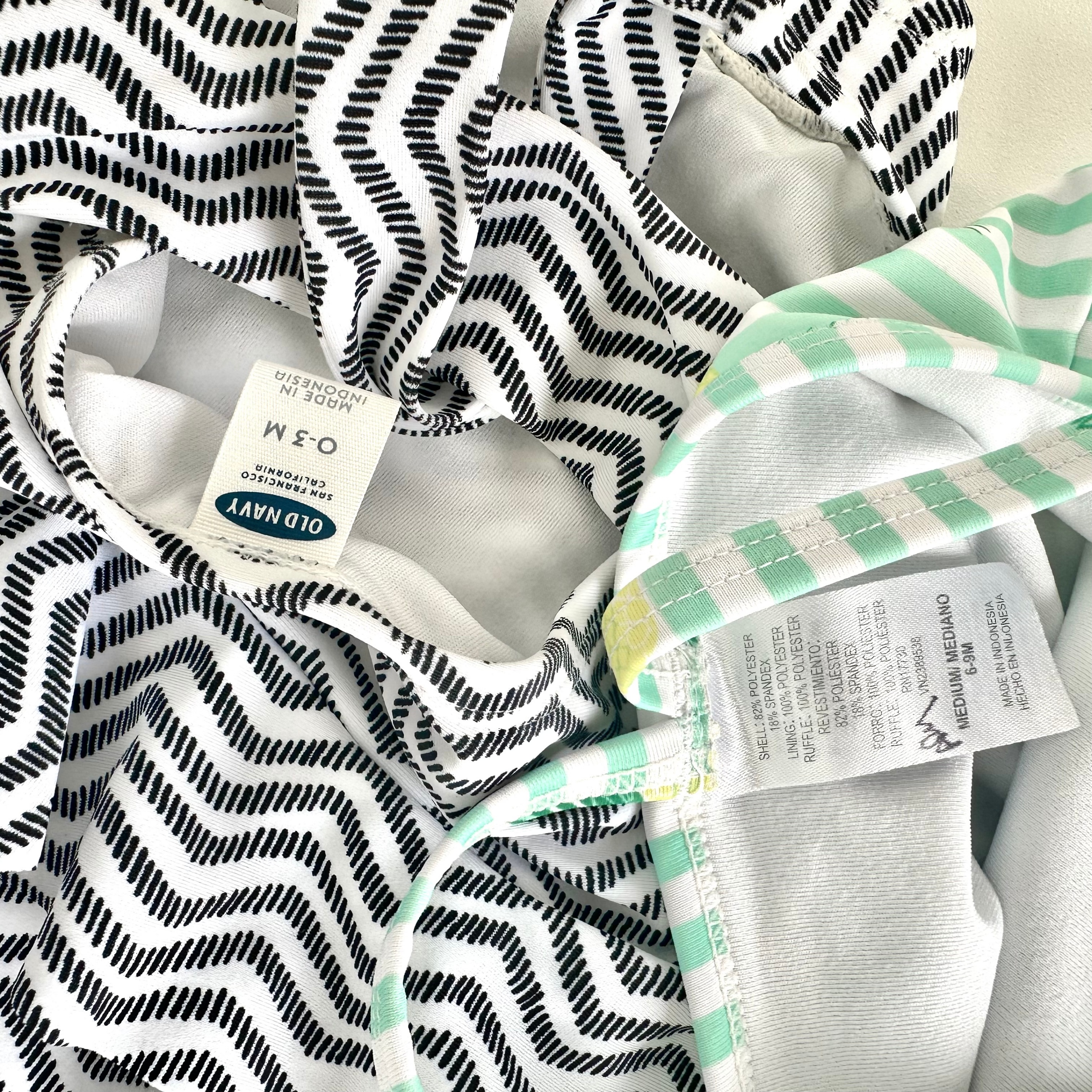 Baby Girl Bathing Suits Bundle - 0-9 Months - photo 4