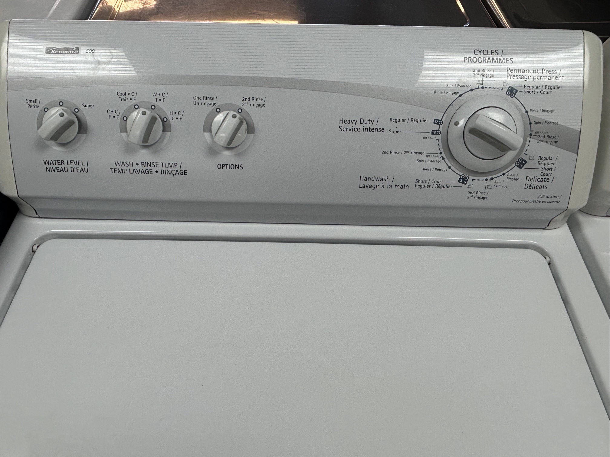 KENMORE WASHER & DRYER SET - photo 2
