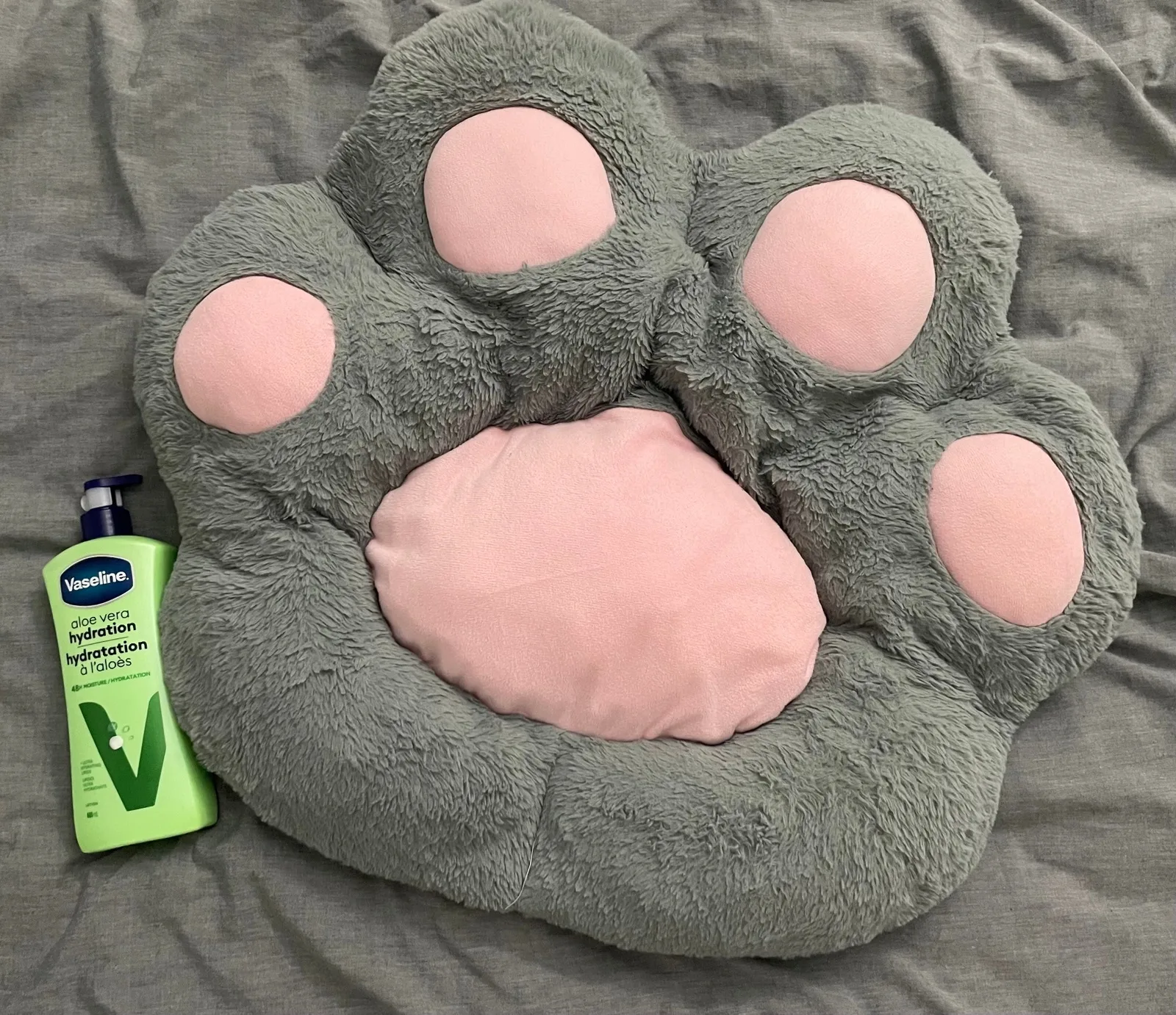 Plush Paw Pillow Cushion - photo 2