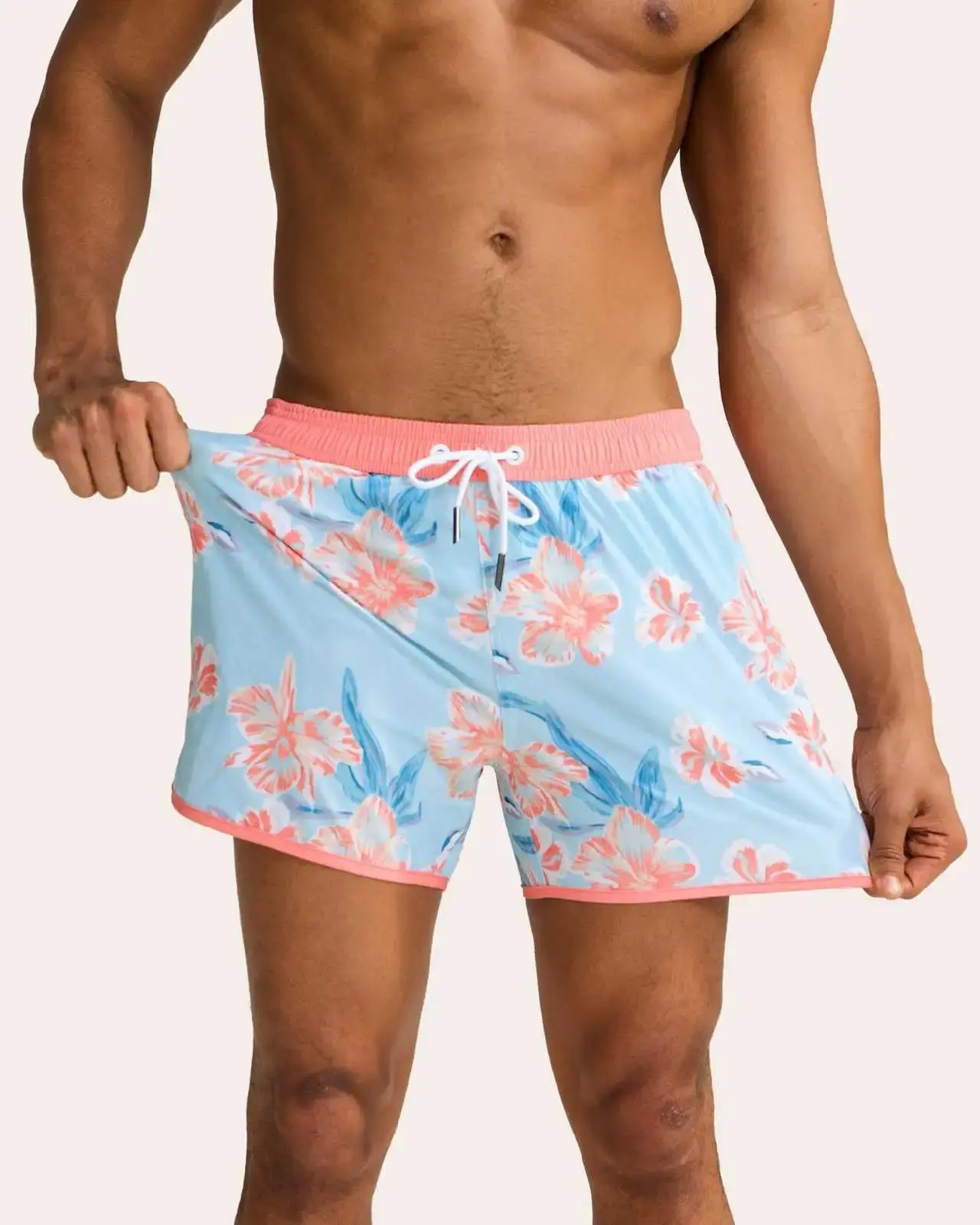 Maamgic ChinoWave Pink Flowers Swim Trunks Size XS - photo 4
