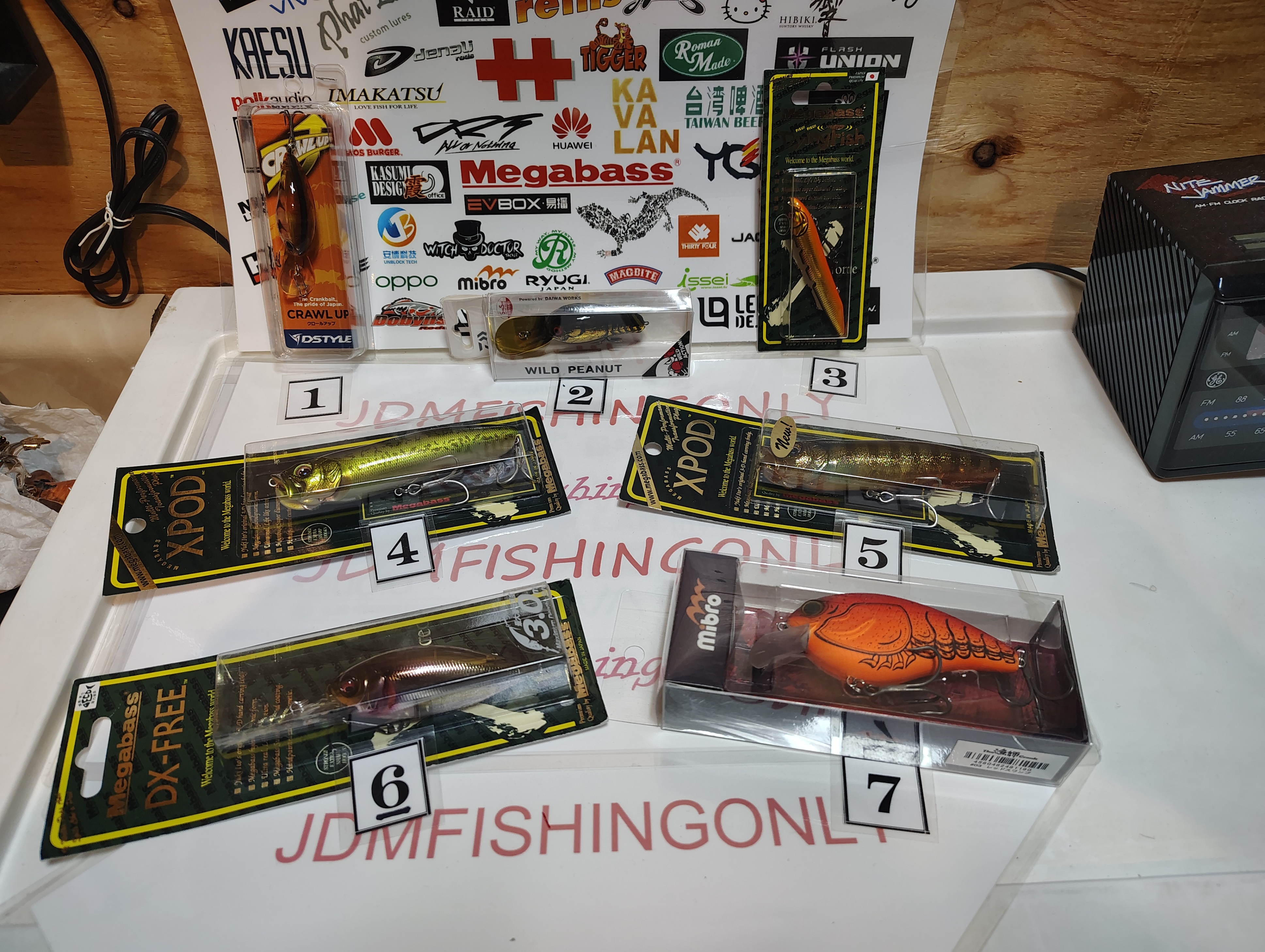 NEW Various Priced Discontinued RARE JDM Megabass Crankbaits