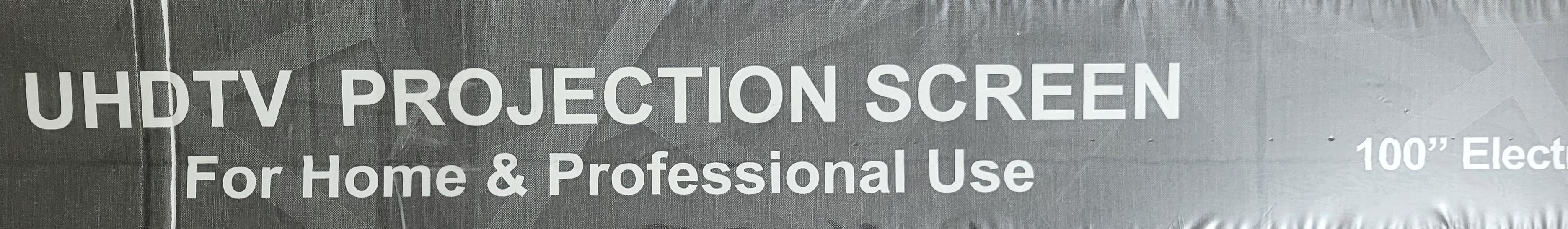 Electric Projection Screen 100 inches $200 - photo 4