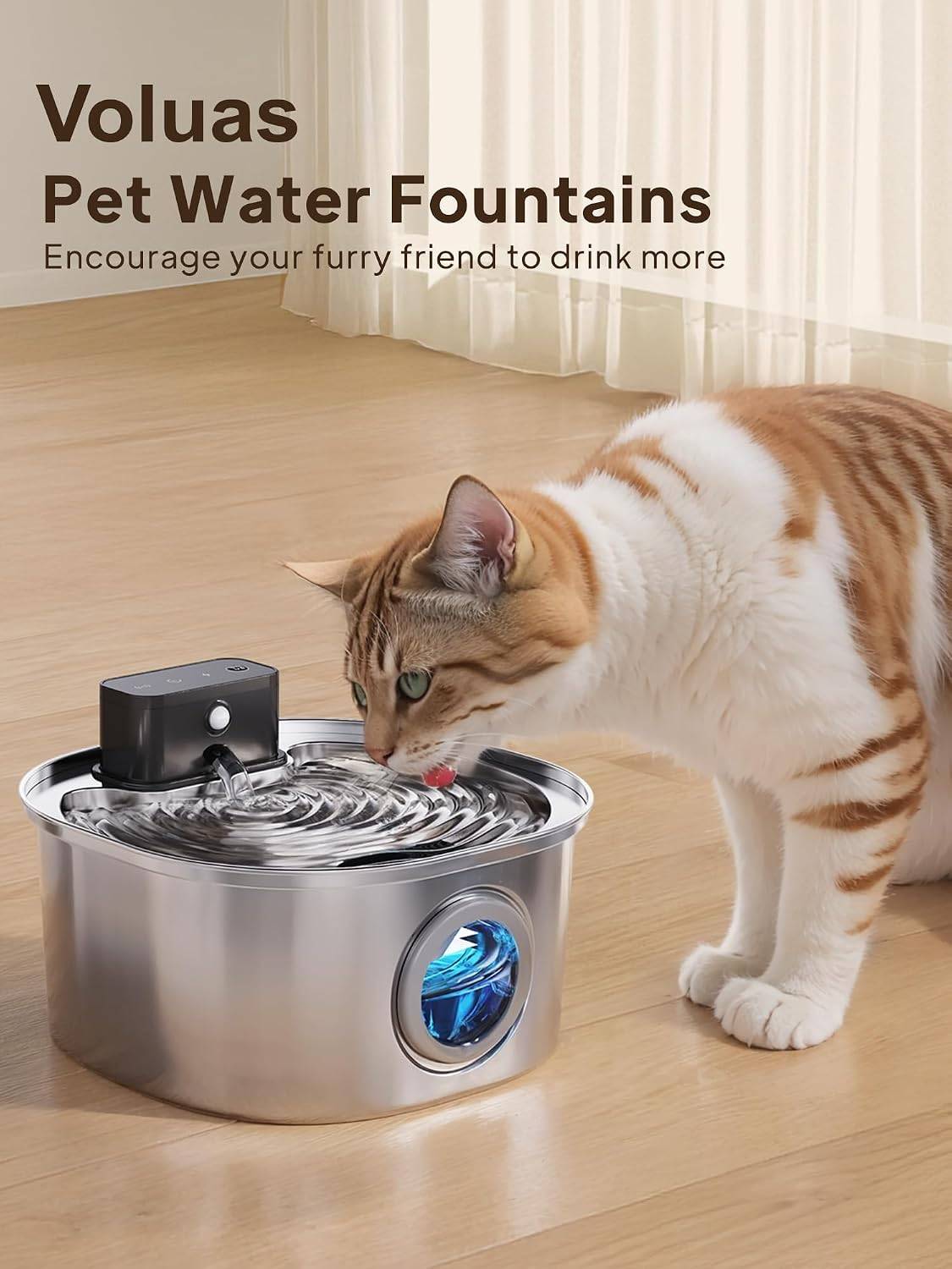 Cat Fountain Replacement Filters – 3 Filters + 3 Pre-Filters - photo 2