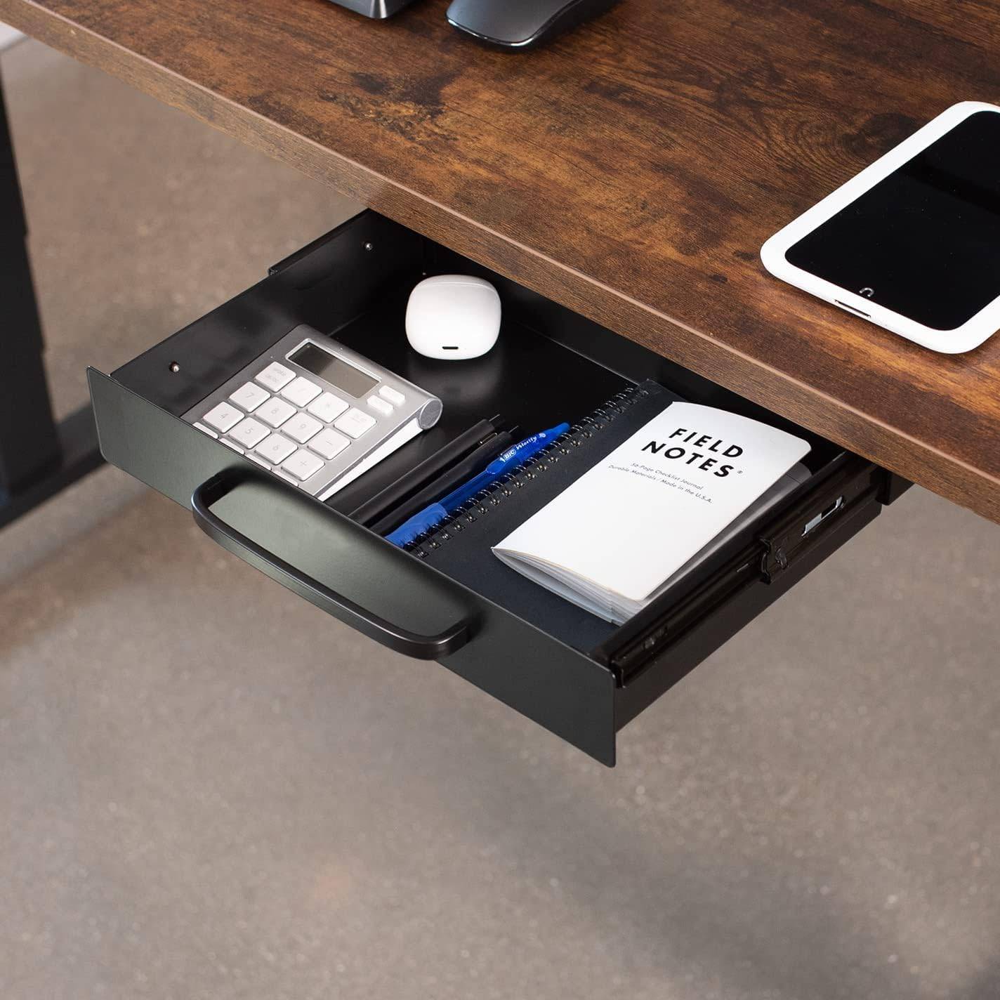 New VIVO Black 13 x 9 in Under Desk Storage Drawer