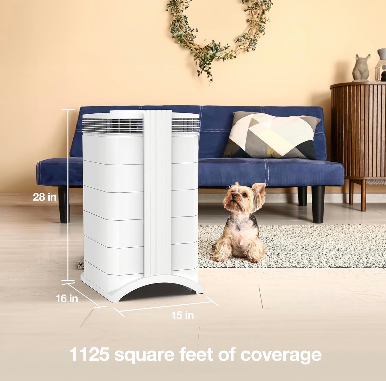 HealthPro Plus Air Purifier HyperHEPA Filtration 1125sq ft Wifi