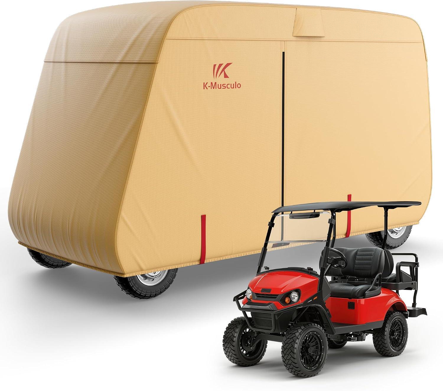K-Musculo Golf Cart Cover 2-4 Passenger
