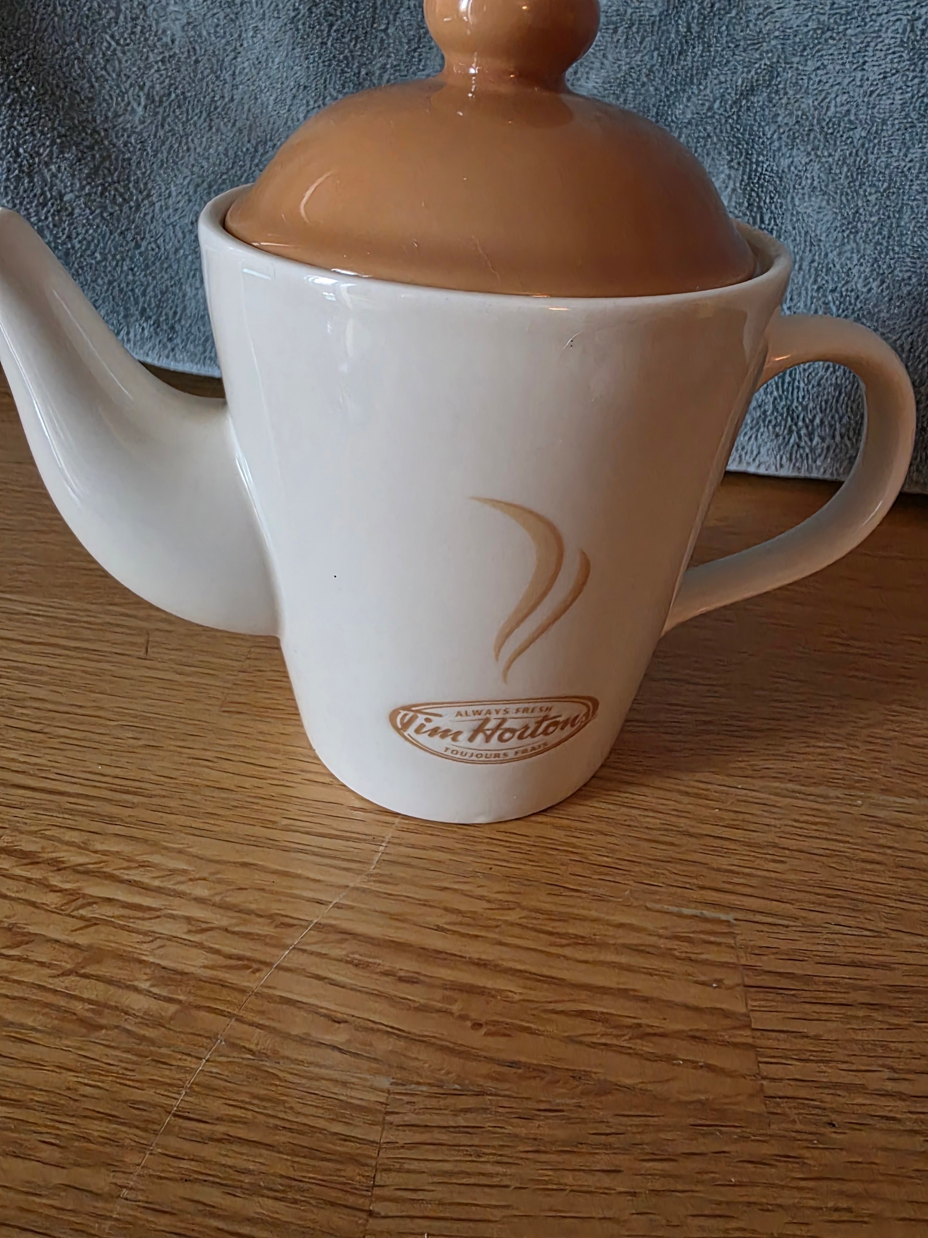 Tim Hortons Ceramic Teapot - photo 3