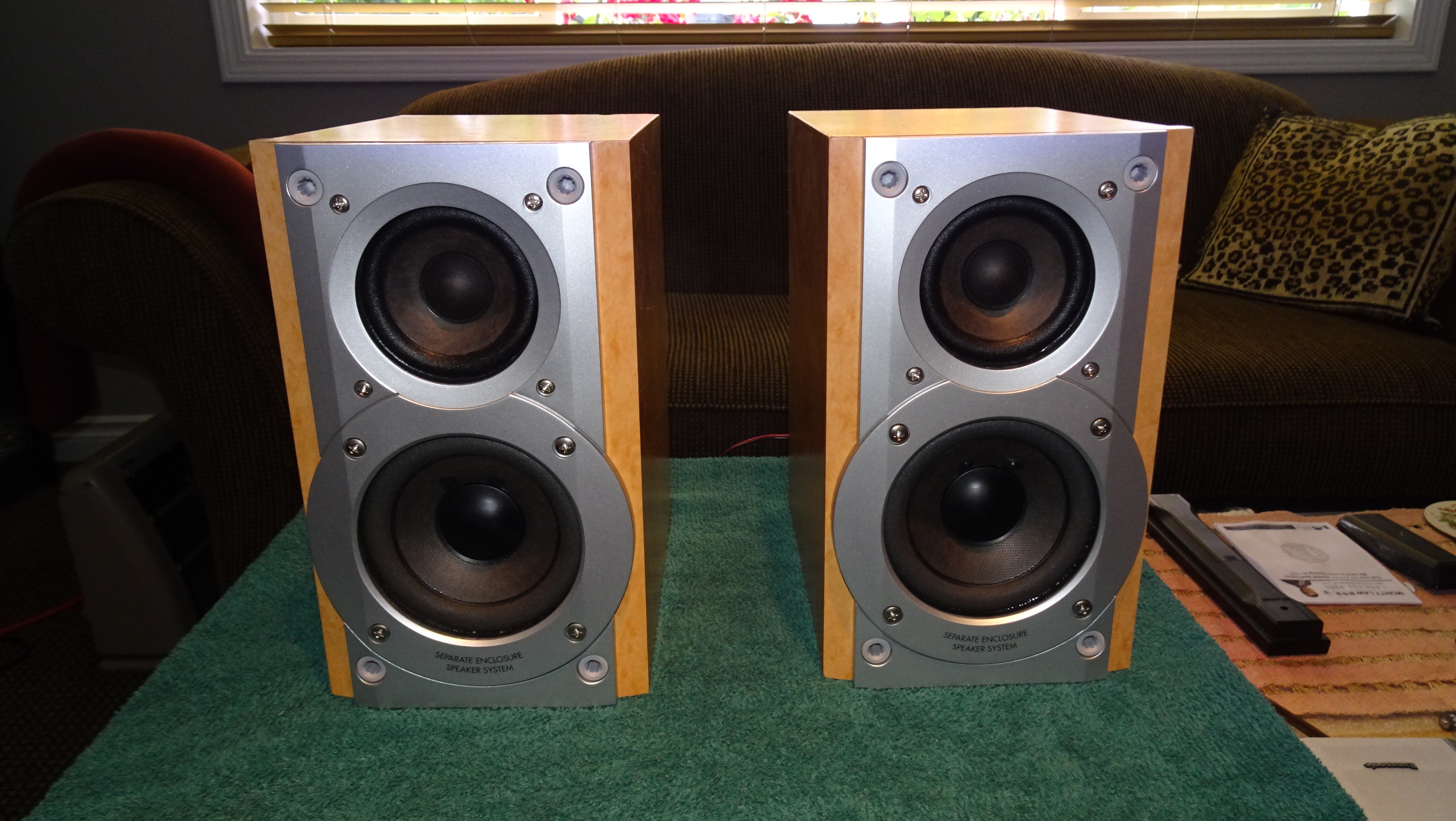 Panasonic SA PM 25 Bi Amp Speakers - photo 2