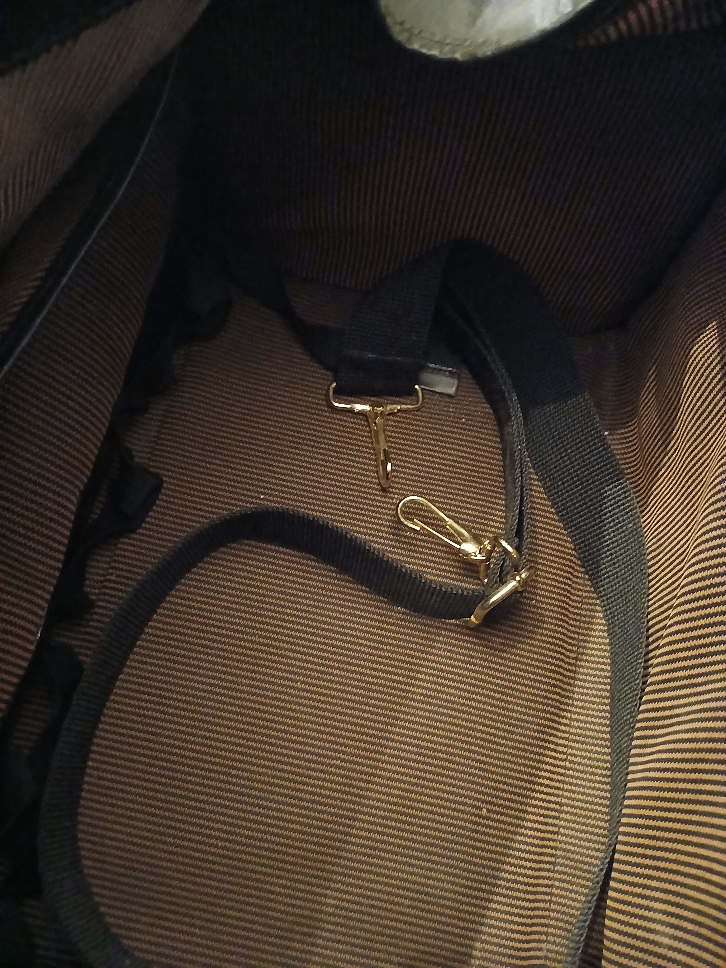 Black Leather Duffle Bag - photo 2