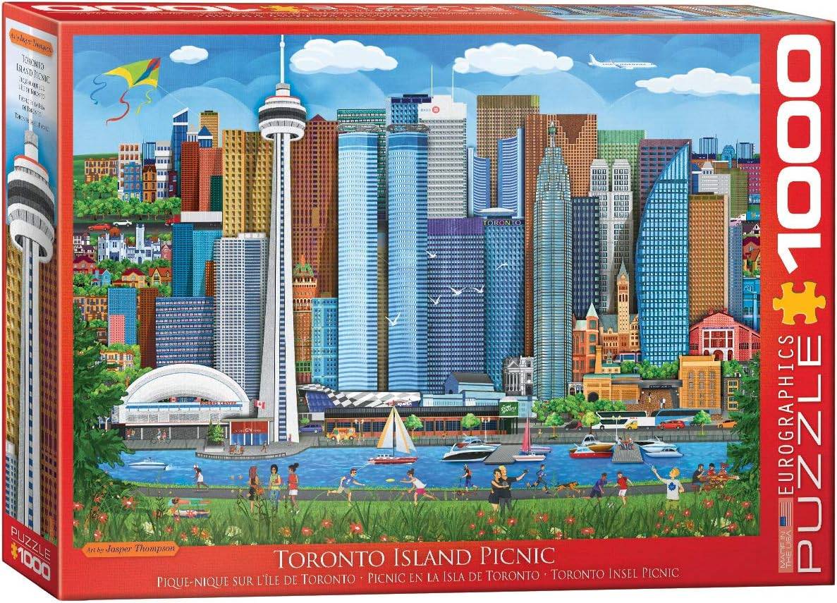 Eurographics Toronto Island Picnic 1000 Piece Puzzle