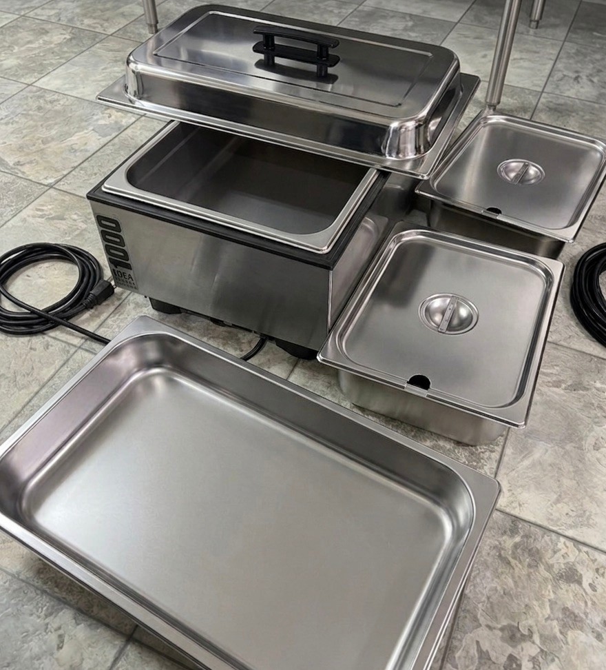 Idea 1000 Food Warmer with Pans