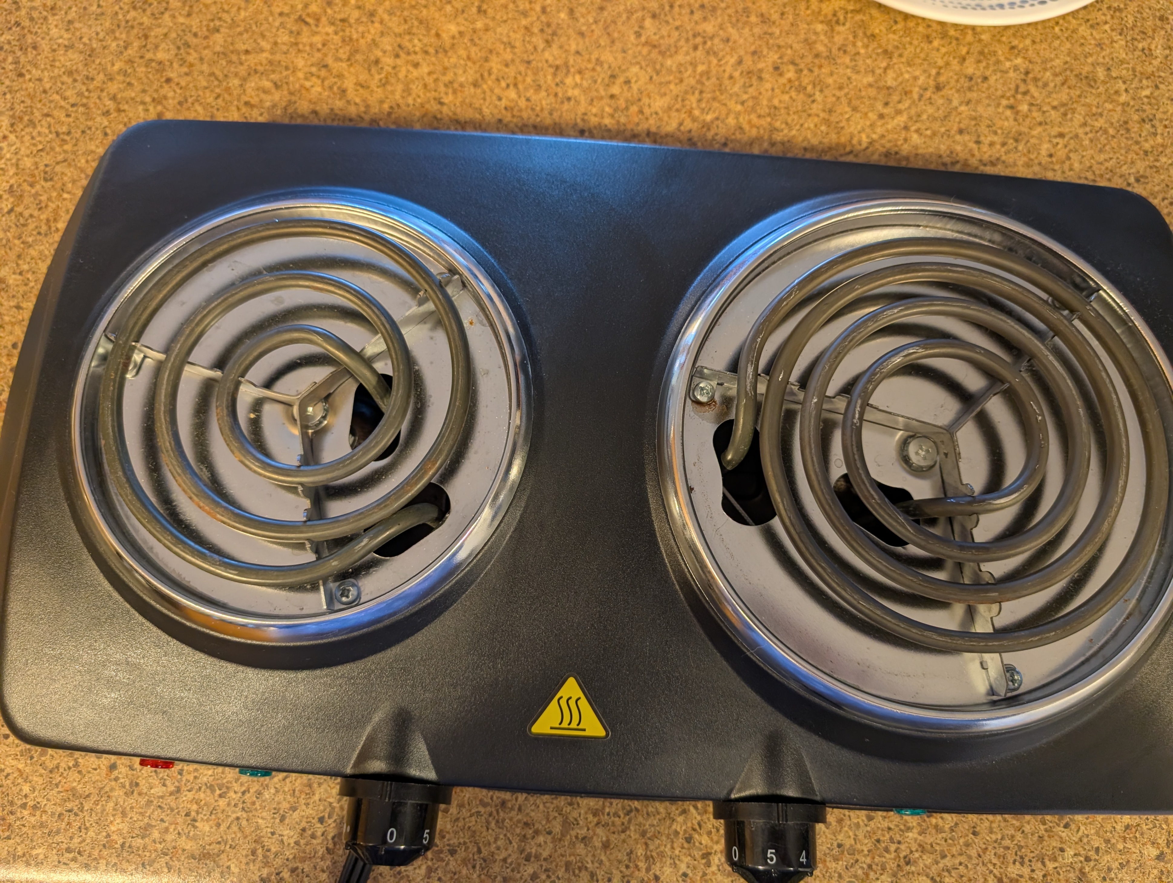 MASTER Chef Double Burner Hot Plate