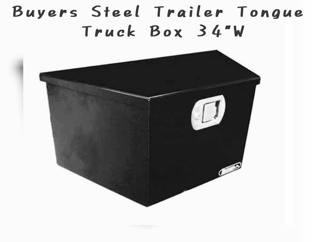 Steel Trailer Tongue Truck Box 34