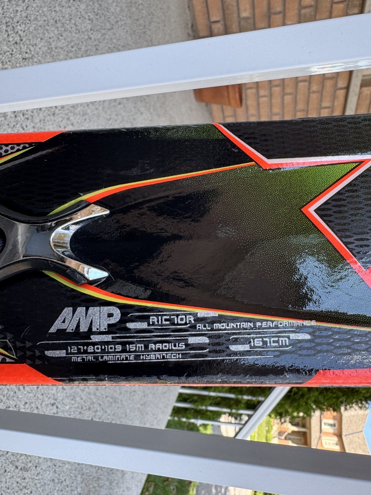 K2 AMP Rictor 167cm Skis + Marker M2 Bindings — Markham - photo 3