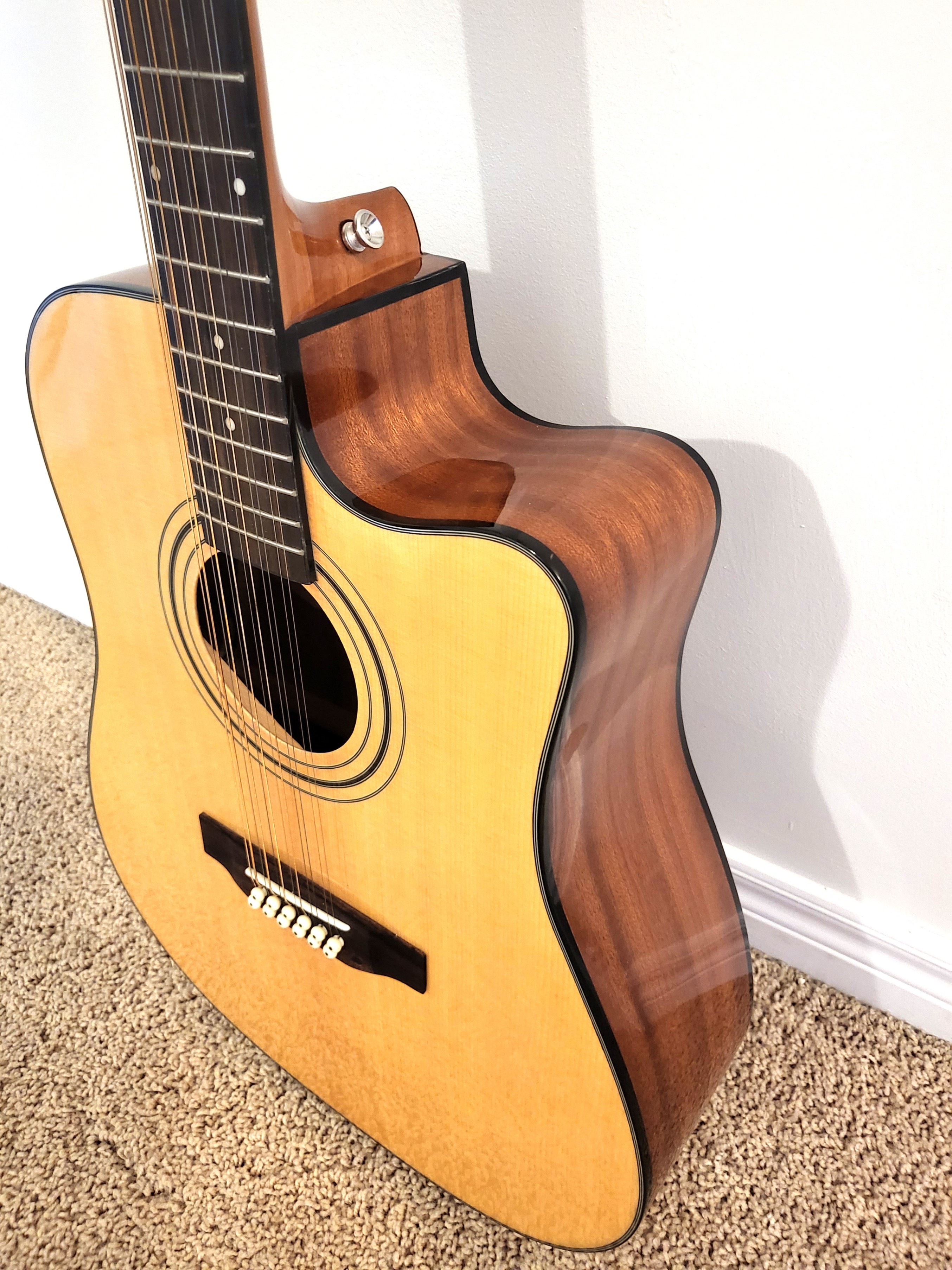 Brand New 12-String Acoustic Guitar - photo 3