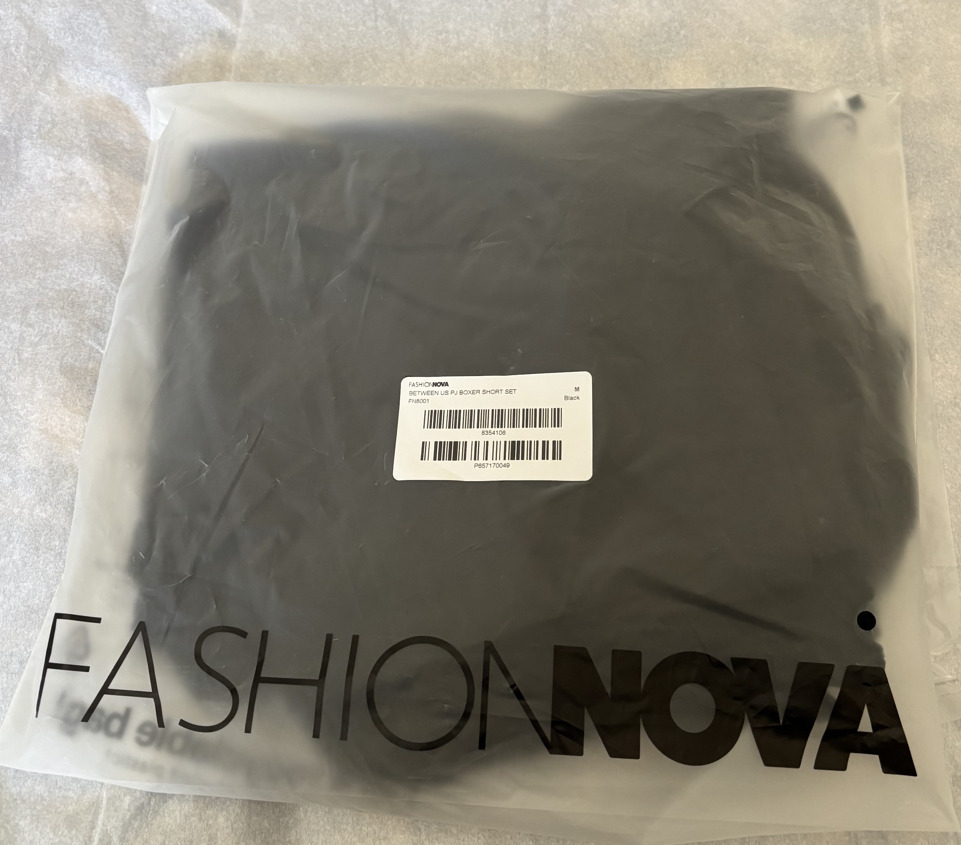 FashionNova Between Us PJ Boxer Short Set - photo 4