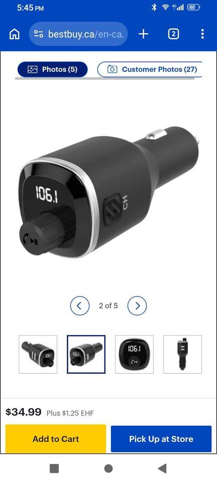Scosche BTFreq Hands-Free Car Kit with Bluetooth FM Transmitter - photo 3