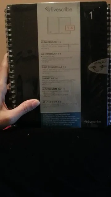 4 Livescribe Pen Dot Paper Notebooks - photo 2