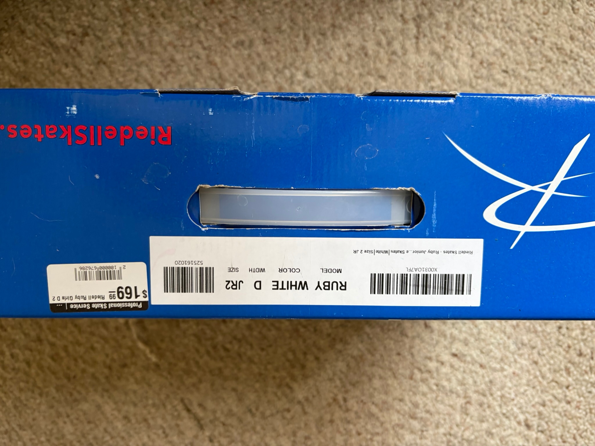 ⛸️ RIEDELL RUBY JUNIOR FIGURE SKATES — SIZE 2D — $85 ⛸️