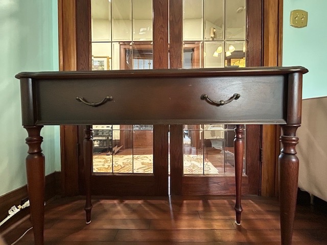 Wooden console table - photo 2