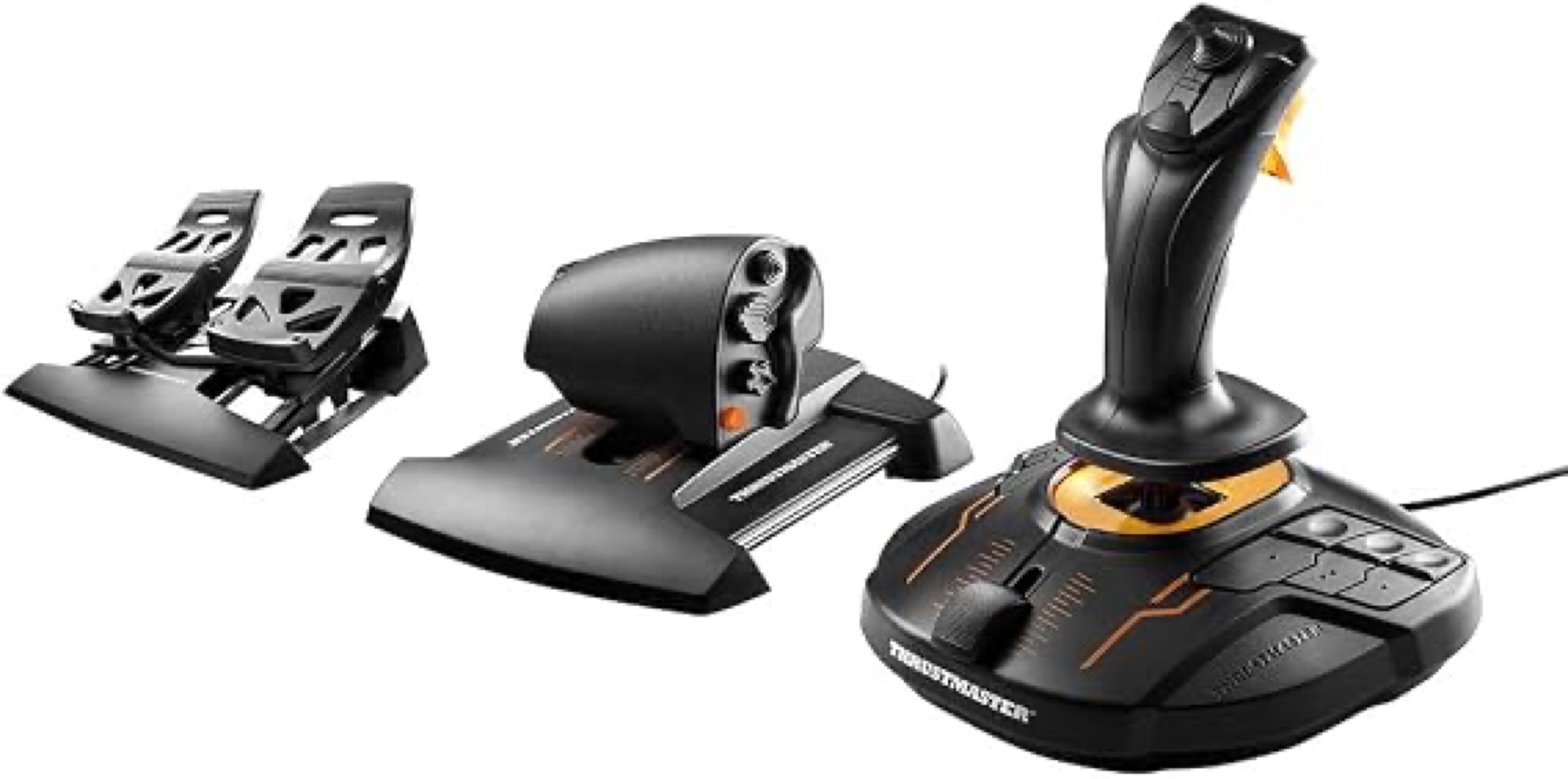 Thrustmaster T16000M FCS Flight Pack (joystick+throttle+pedals) - photo 2