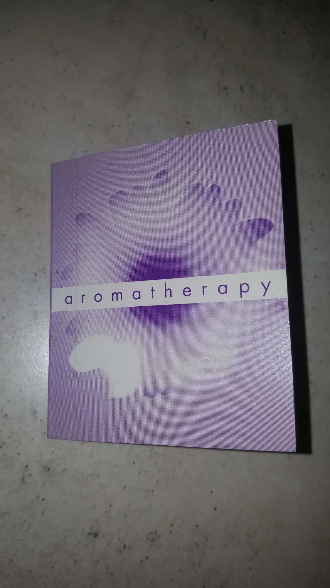 Aromatherapy book -- tiny manual with the basics on getting i...