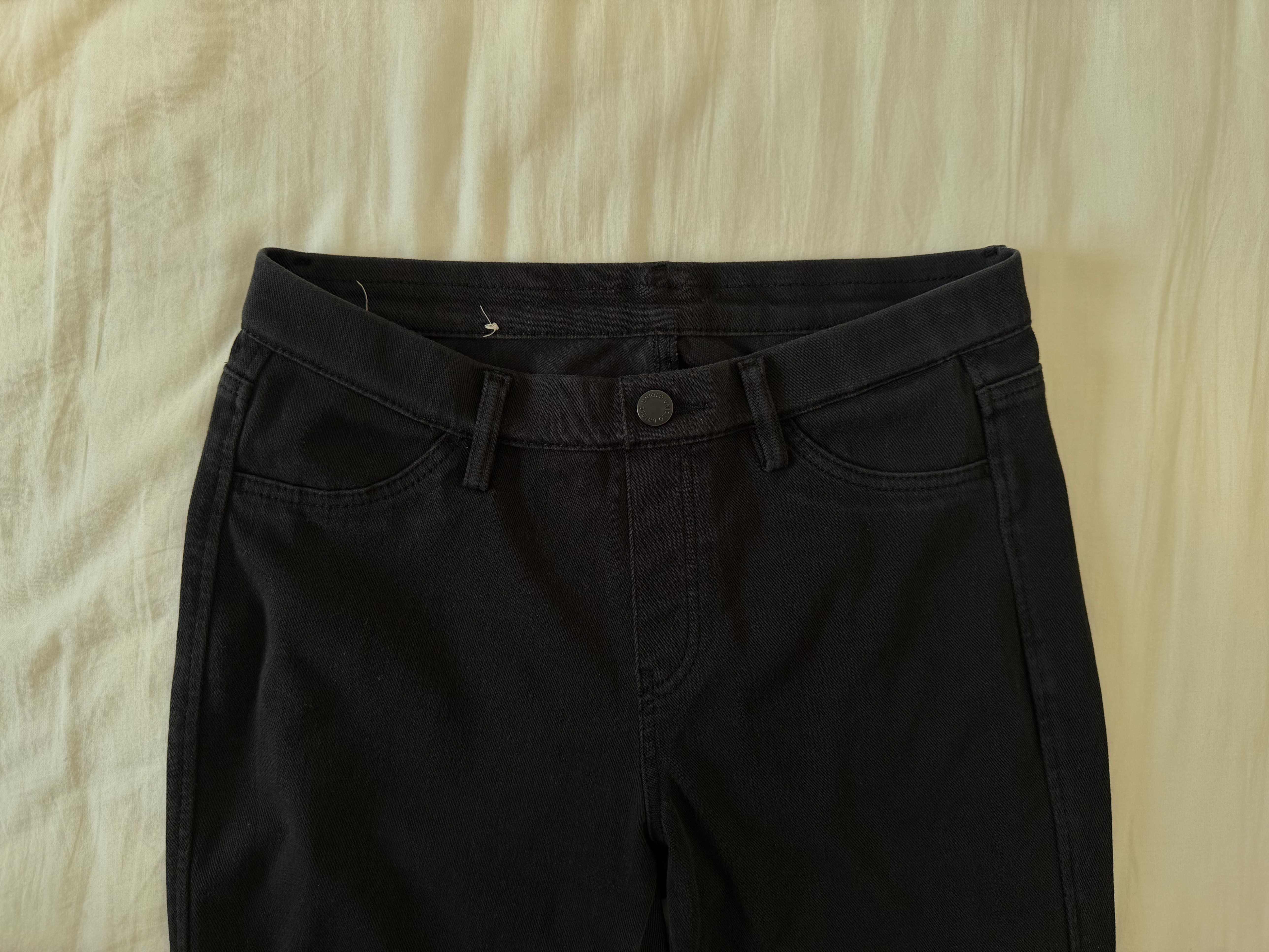 UNIQLO Women’s Black Skinny Jeans – Size M - photo 4