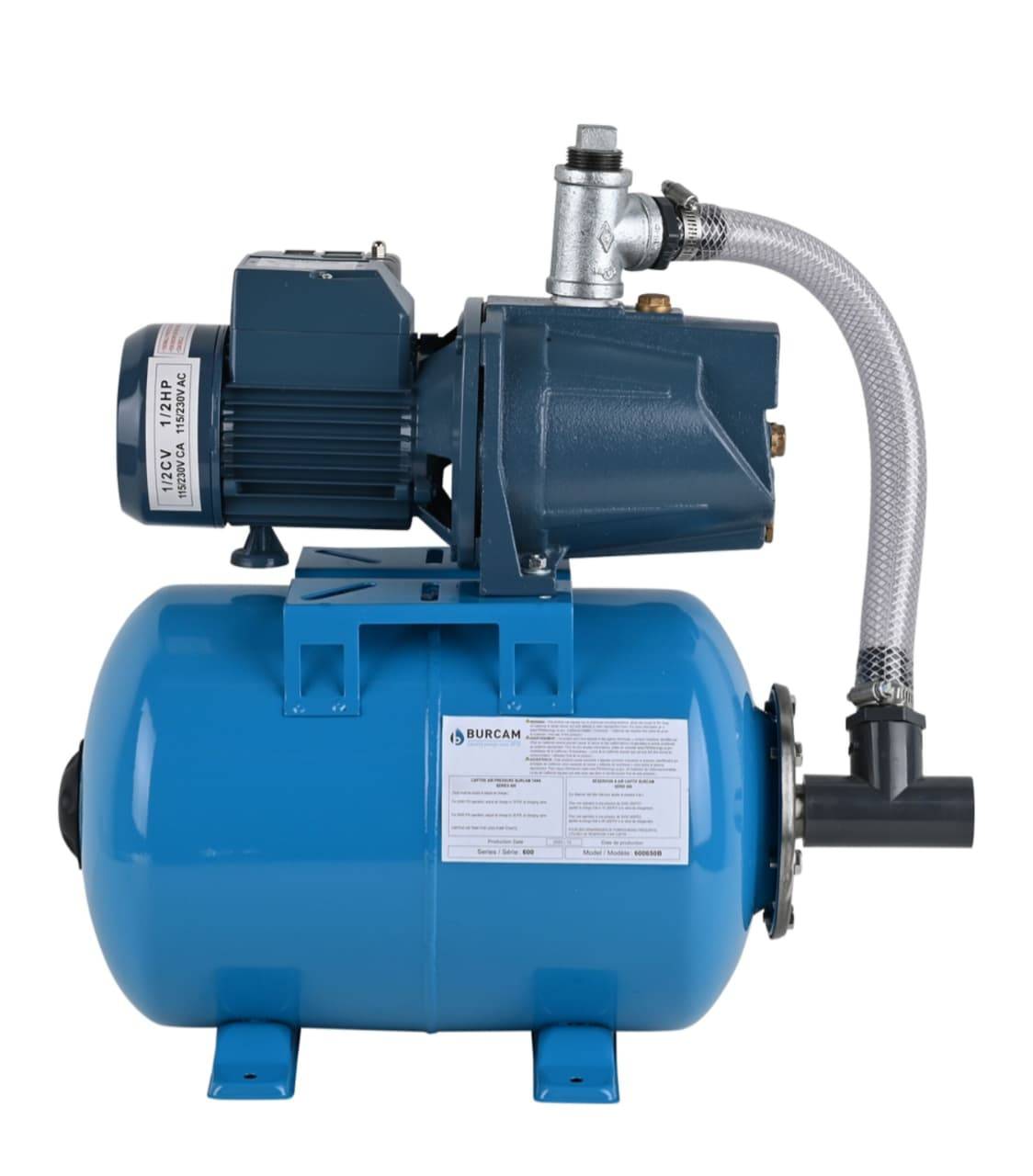 Well Pump 1/2 HP with Pressure Tank - photo 2