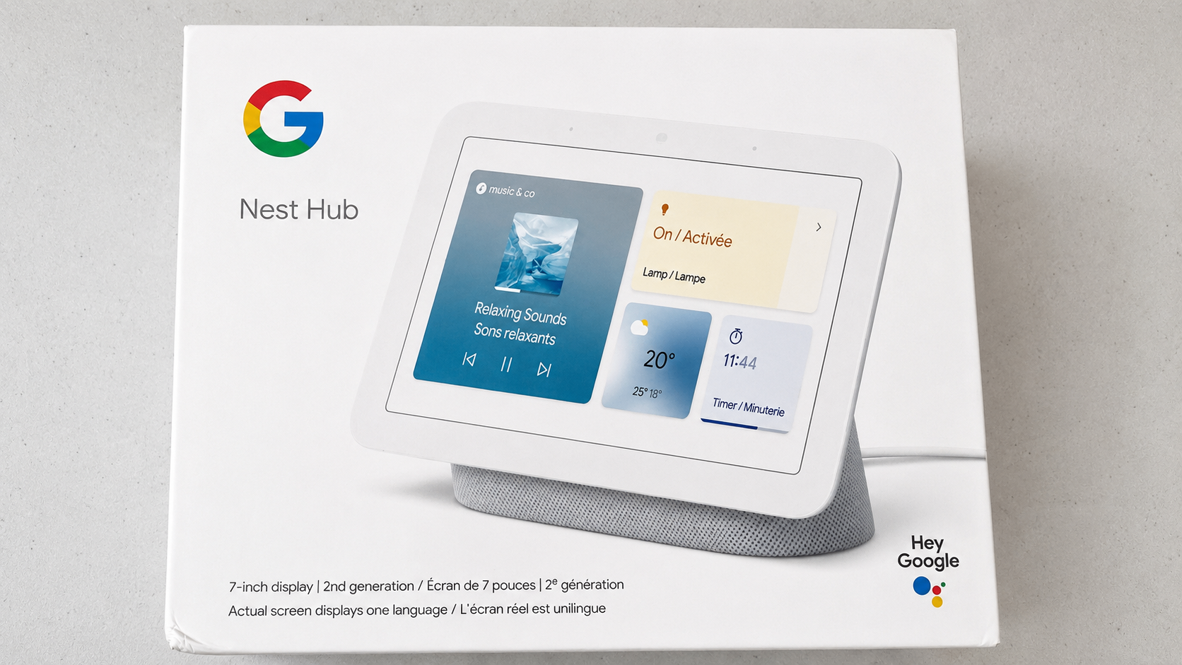 Google Nest Hub (2nd Generation, Mist) Smart Display w/ Box - photo 5