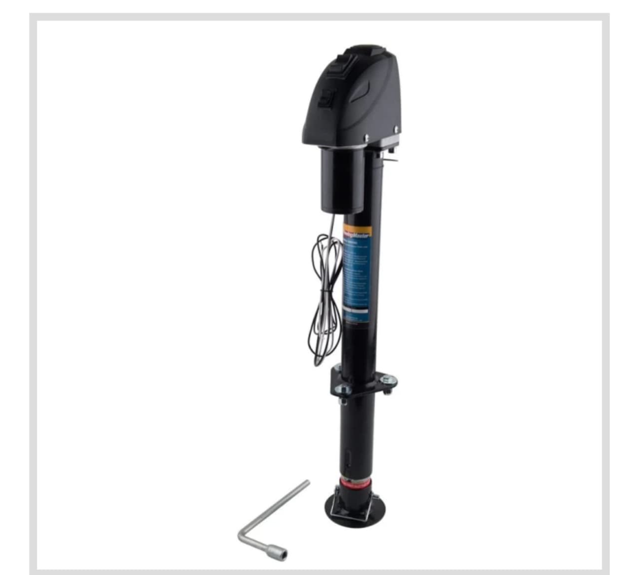 Electric Trailer Jack 2500 lb 12V - photo 2