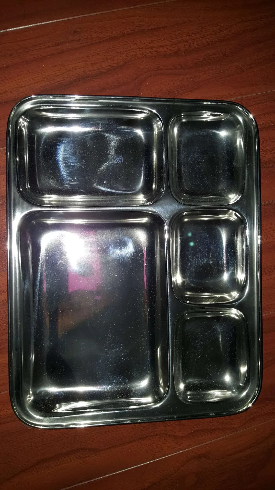 New Stainless Steel Heavy Duty Meal Tray - photo 3