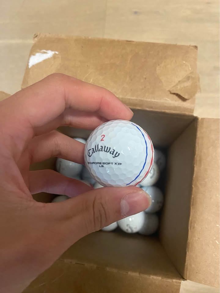 Premium Callaway Tour Balls – Chrome Soft  / Chrome Tour