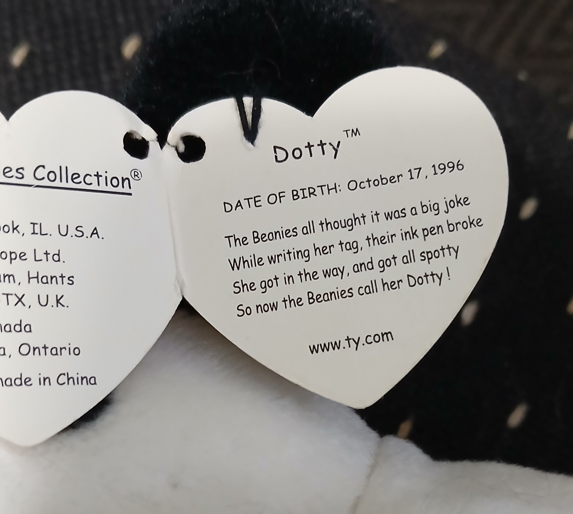 Individual Ty Beanie Babies With Birth Tags, $10 each Like New - photo 4