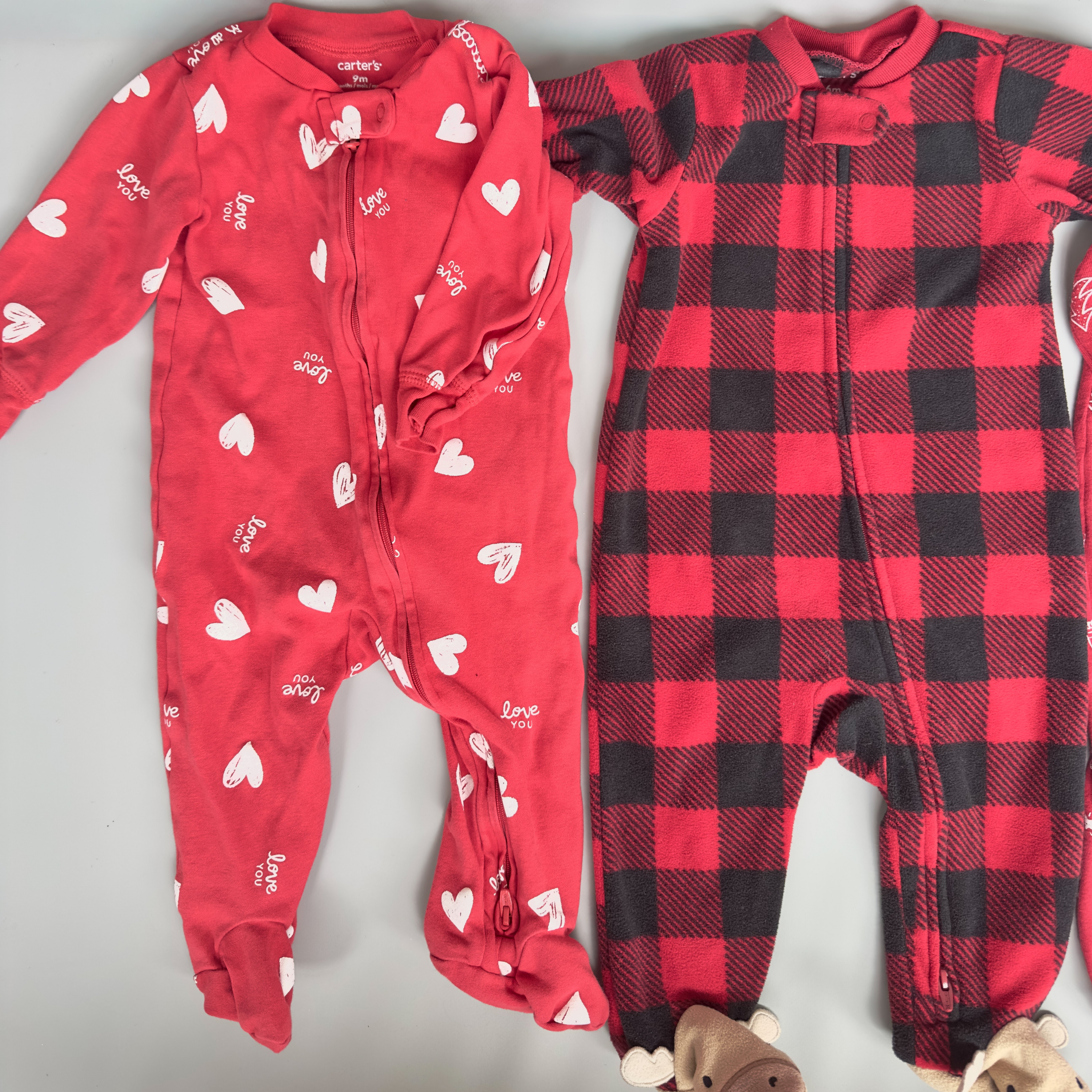 Baby Christmas Sleepers Bundle - 6-9 Months - photo 2