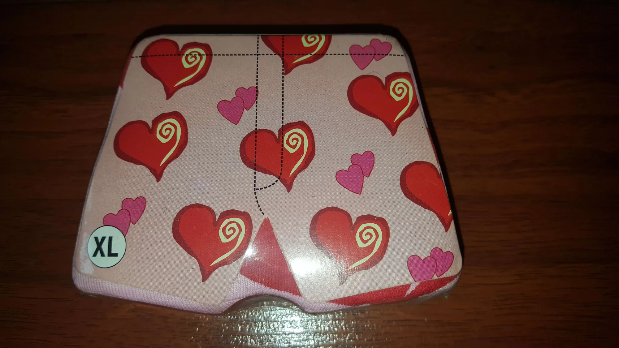 magic boxer shorts -- pink w red hearts - photo 4