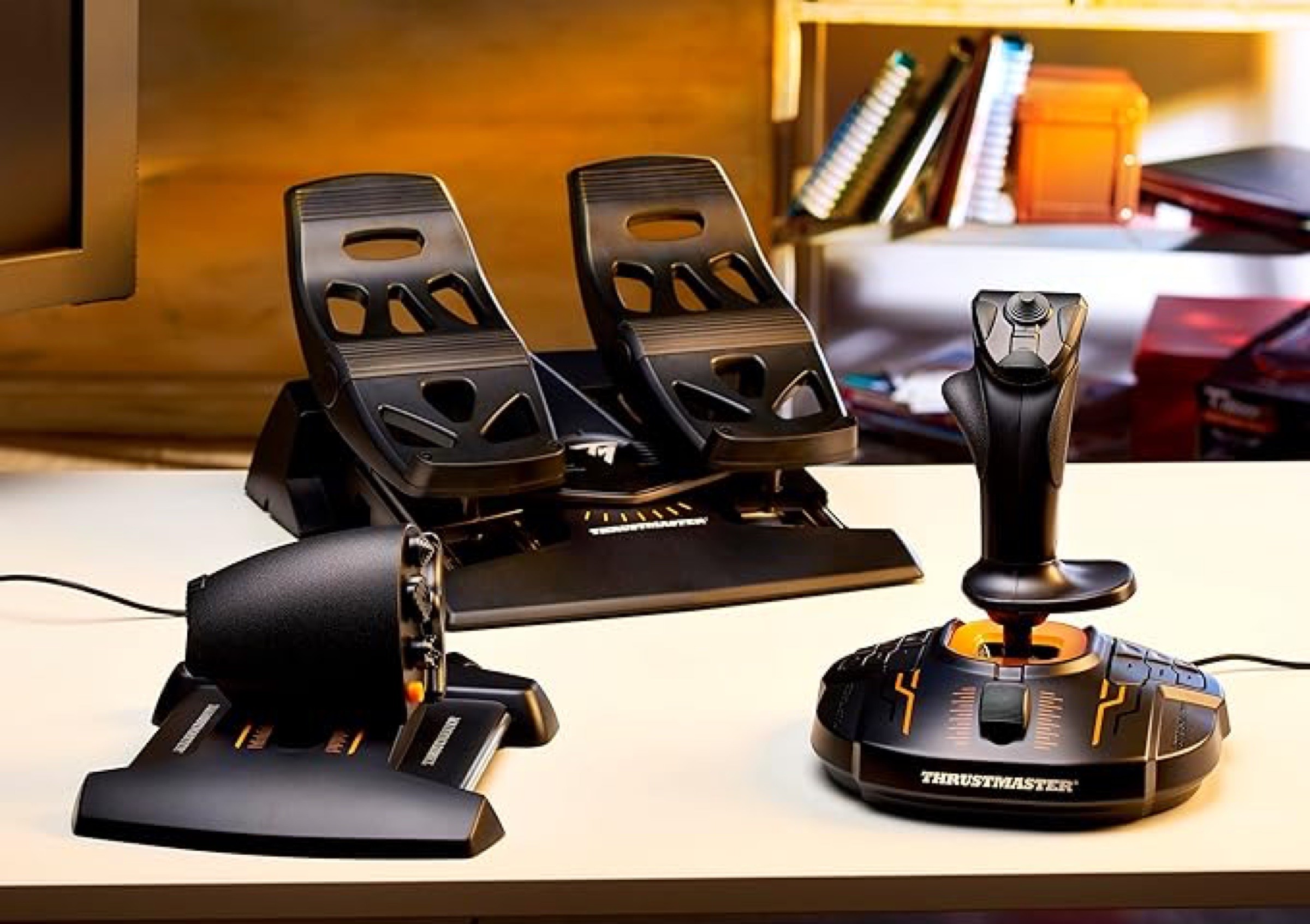 Thrustmaster T16000M FCS Flight Pack (joystick+throttle+pedals)