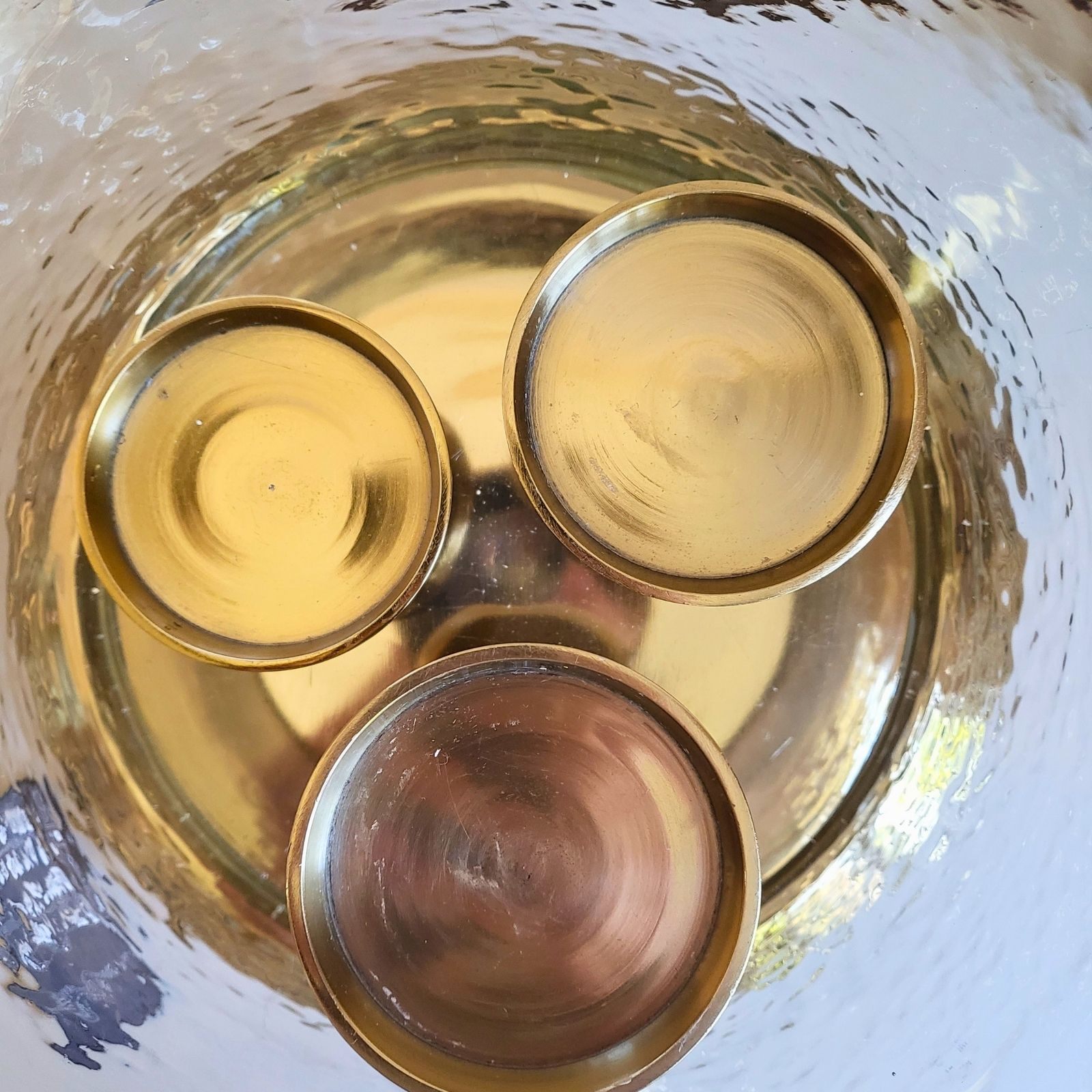 Candle Stand - Glass Candle Stand With Candles - Pre-Loved! 🕯️ - photo 5