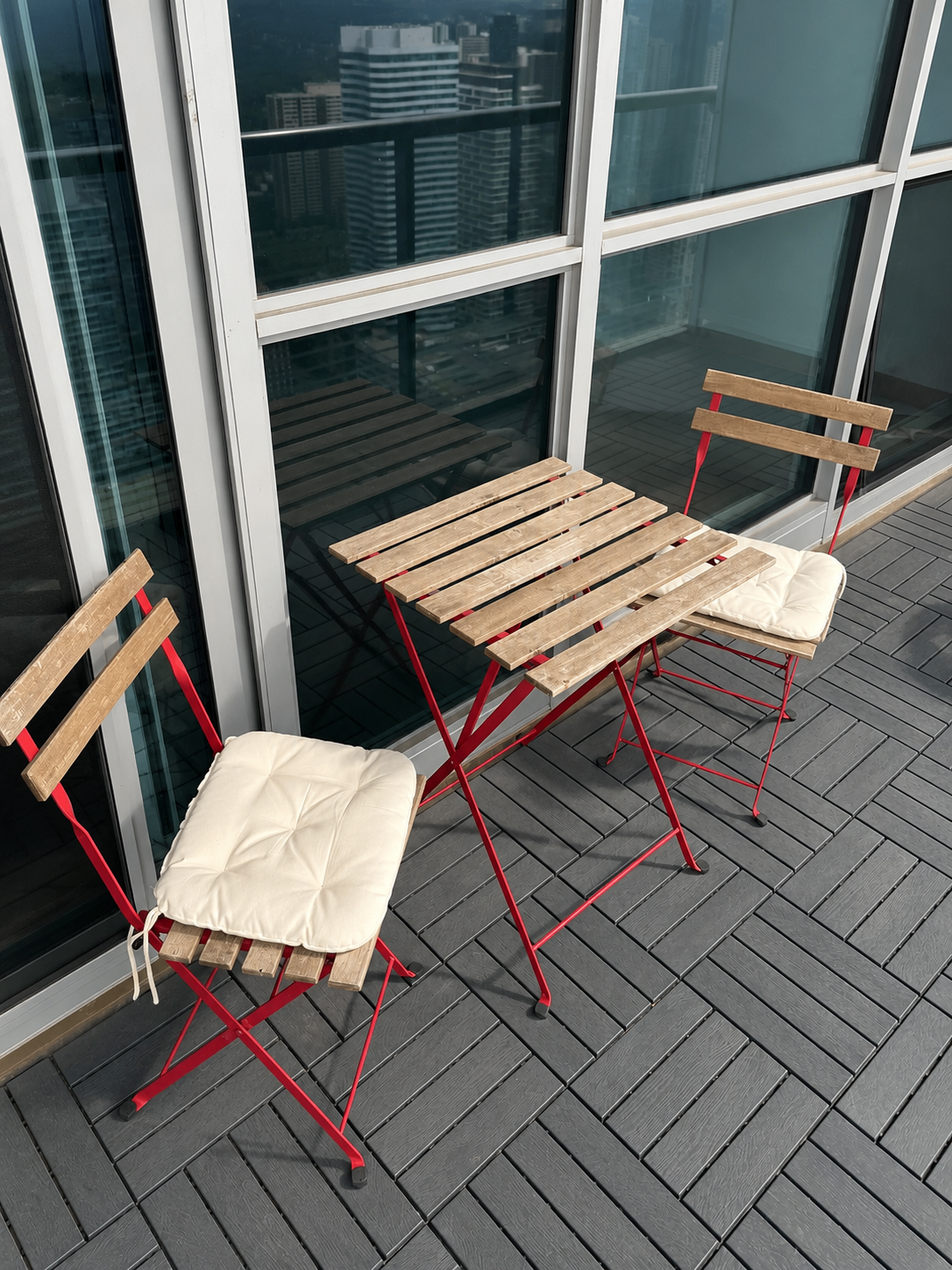IKEA TÄRNÖ Bistro Set – Table + 2 Chairs + Cushions - photo 3